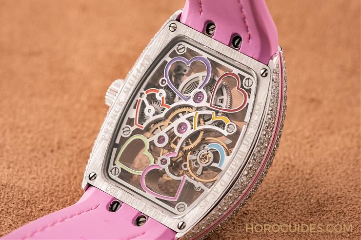 Vanguard Yachting玫瑰金白色面盤(pán)-Vanguard Heart Skeleton｜打動(dòng)她的心-復(fù)刻表