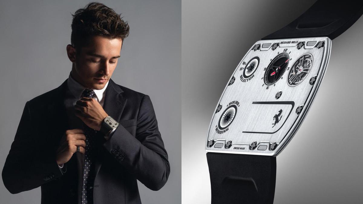 超薄運動表的工程習題！RICHARD MILLE RM UP-01 Ferrari-復刻表