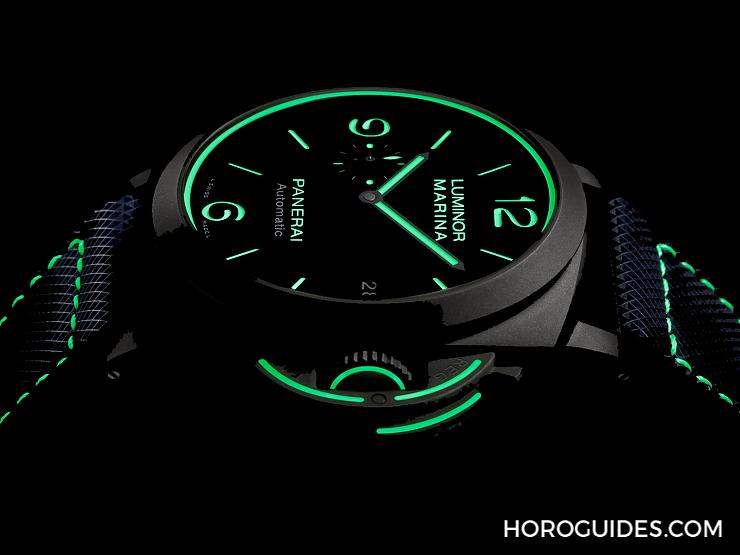 全都亮起來！沛納海全新Luminor Marina，表盤、表冠、表帶都有夜光-復刻表
