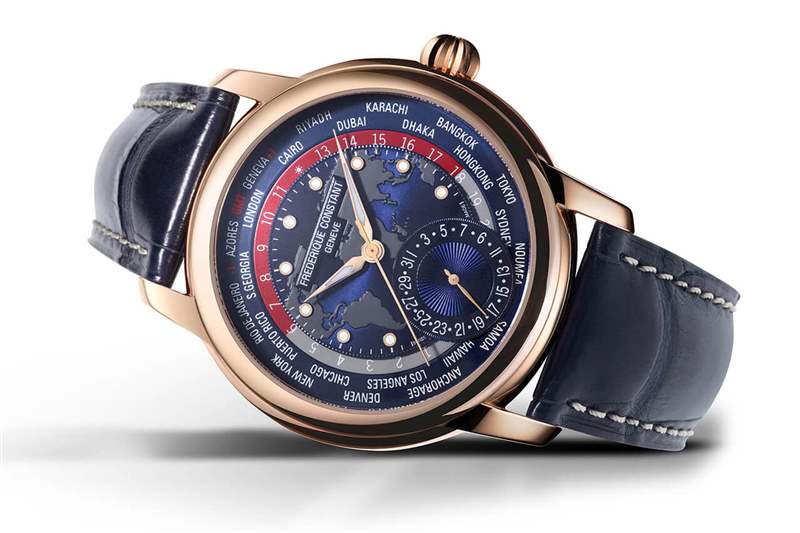 康斯登經典世界時制造限量版FC-718NRWM4H9-復刻表