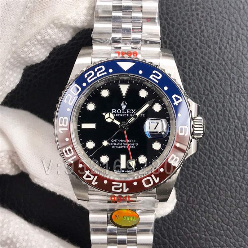 N廠勞力士格林尼治紅藍(lán)圈3235機(jī)芯視頻評測-復(fù)刻表