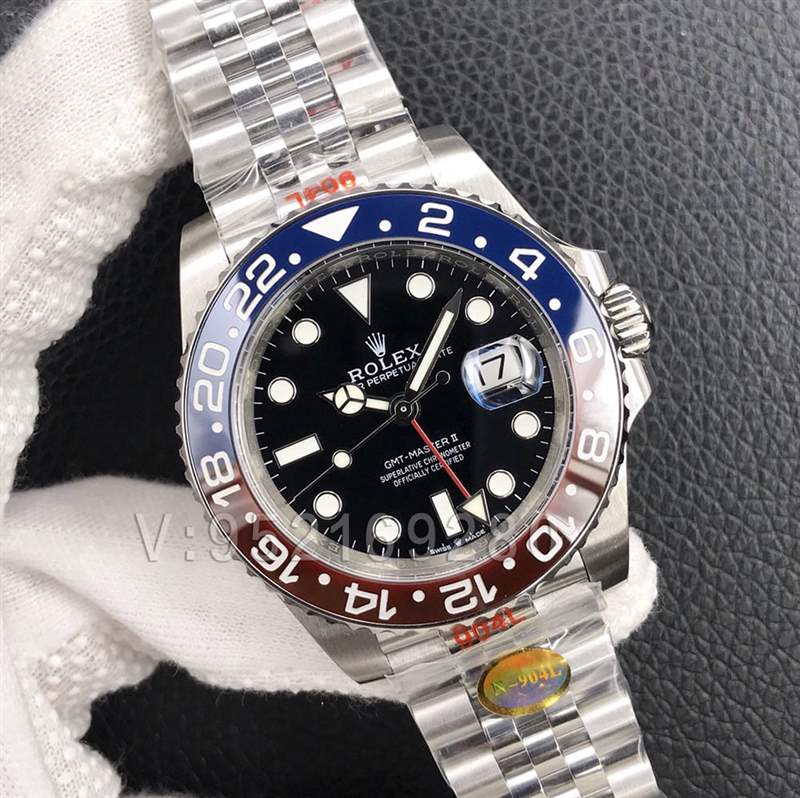 N廠勞力士格林尼治紅藍(lán)圈3235機(jī)芯視頻評測-復(fù)刻表