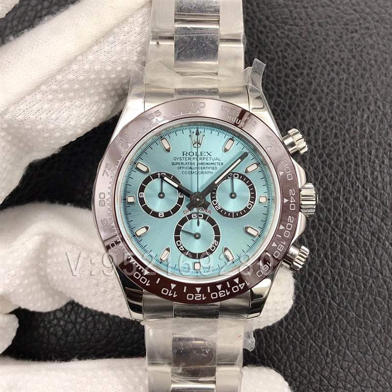 N廠冰藍面迪通拿「冰藍迪116506」4130機芯評測-復(fù)刻表