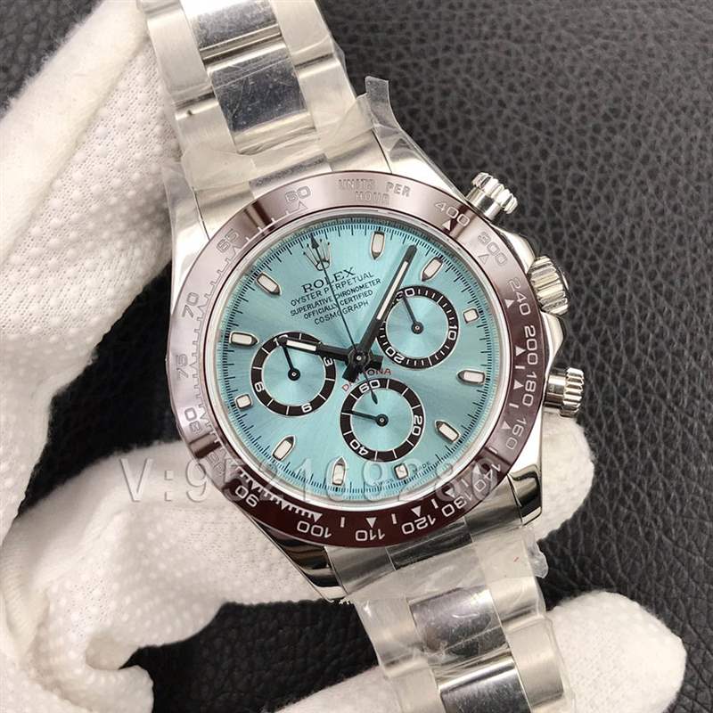 N廠冰藍面迪通拿「冰藍迪116506」4130機芯評測-復(fù)刻表