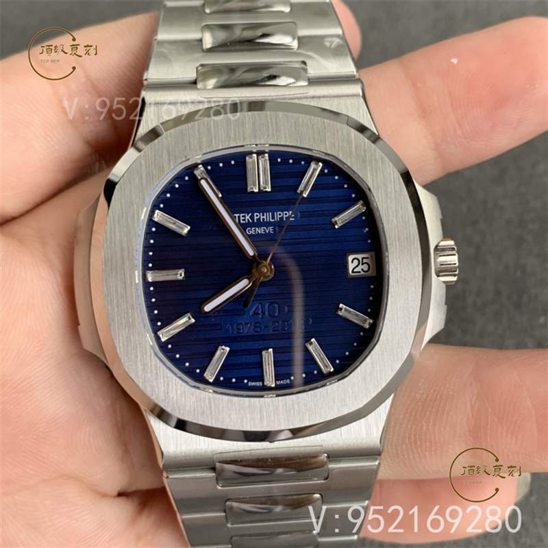 3K廠鸚鵡螺-3K廠百達翡麗鸚鵡螺40周年鉑金紀念款質量怎么樣-復刻表