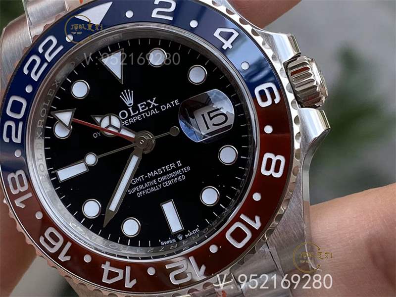 N廠勞力士格林尼治紅藍(lán)可樂圈「m126710blnr-0001」復(fù)刻做工評測-復(fù)刻表