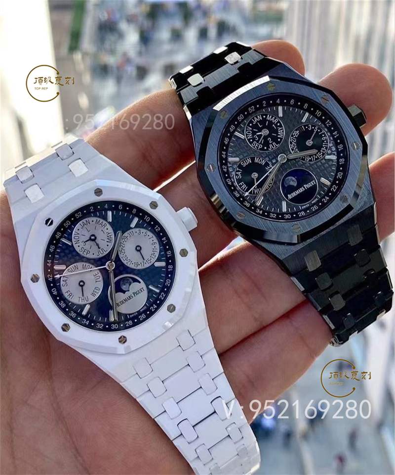 APS廠AP愛彼萬年歷AP26579黑陶瓷皇家橡樹復(fù)刻表做工怎么樣-復(fù)刻表