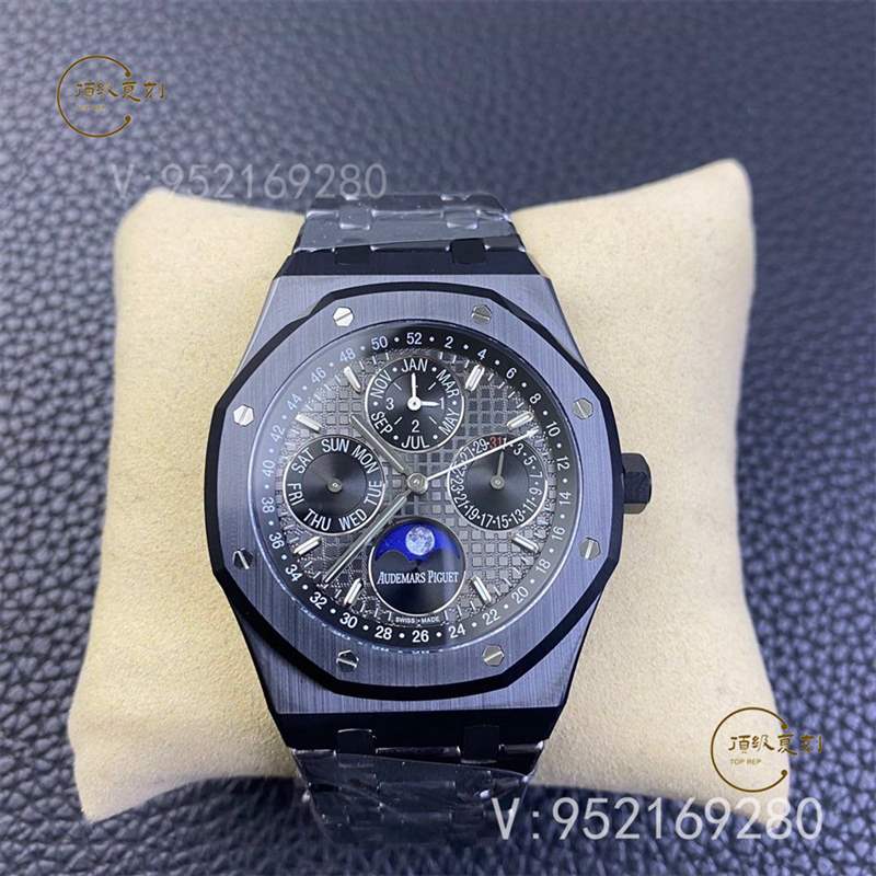 APS廠AP愛彼萬年歷AP26579黑陶瓷皇家橡樹復(fù)刻表做工怎么樣-復(fù)刻表