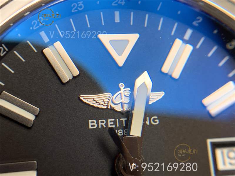 GF廠百年靈復仇者45mm男士機械復刻表做工怎么樣GMT雙時區-復刻表