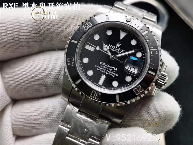 RXF廠勞力士黑水鬼對(duì)比ar廠黑水鬼復(fù)刻表怎么樣-復(fù)刻表