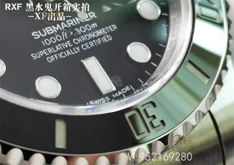 RXF廠勞力士黑水鬼對(duì)比ar廠黑水鬼復(fù)刻表怎么樣-復(fù)刻表