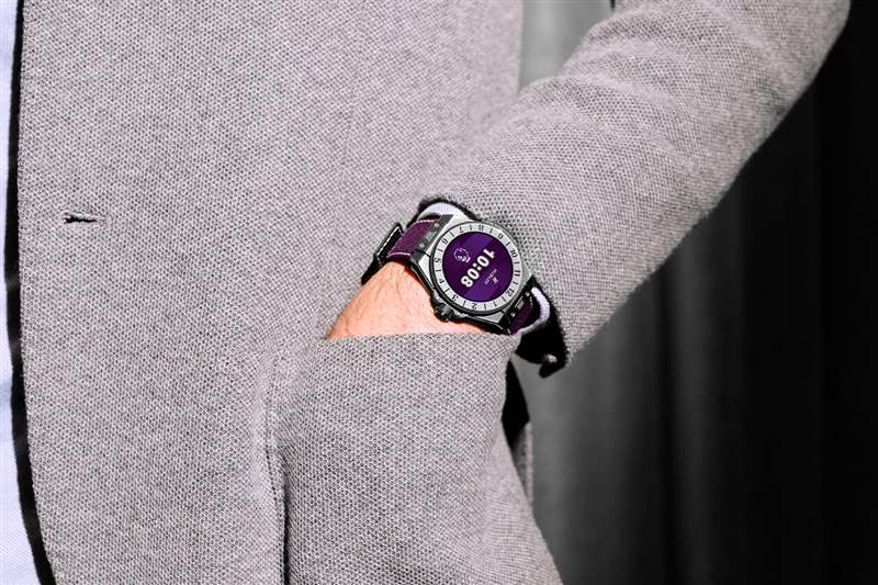 宇舶Big Bang E超級聯賽足球定制紫色腕表-復刻表