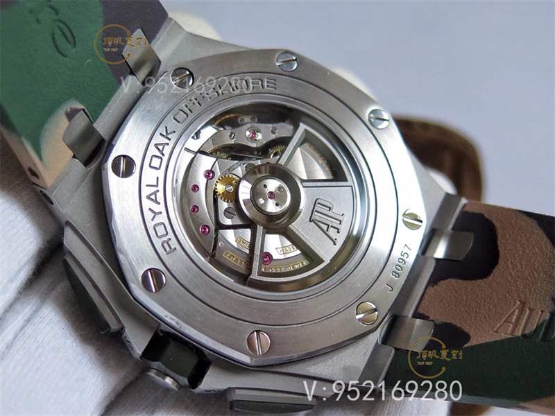 JF廠AP愛彼26400迷彩色皇家橡樹離岸型計時復刻表做工怎么樣-復刻表