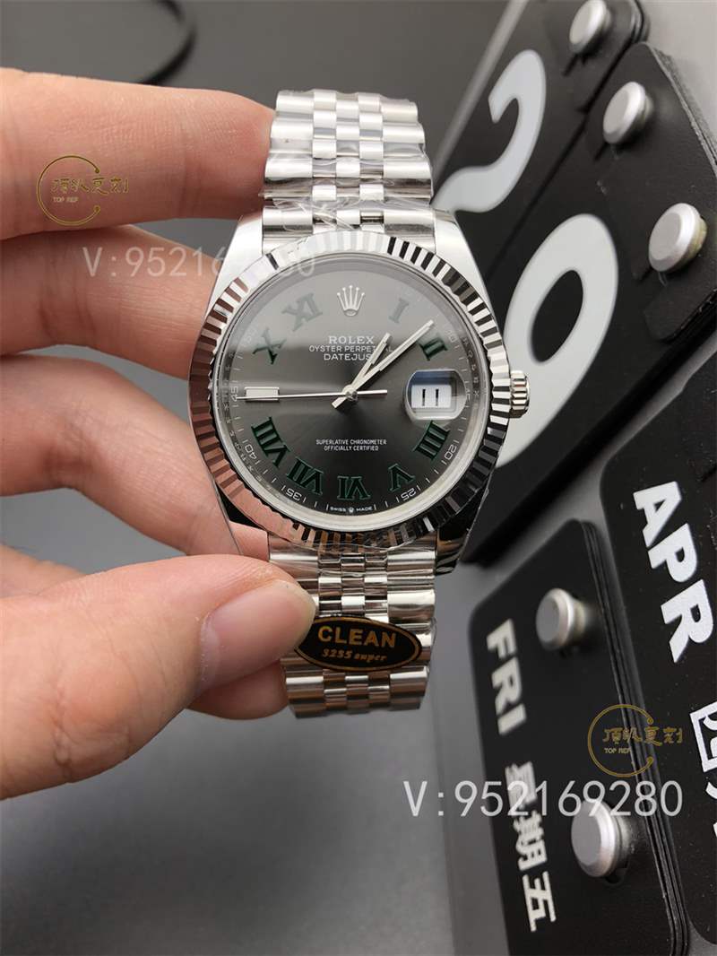 C廠(clean廠)勞力士41mm日志綠籮盤復(fù)刻表做工怎么樣-復(fù)刻表