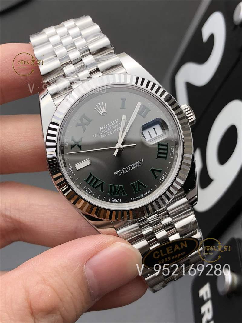 C廠(clean廠)勞力士41mm日志綠籮盤復(fù)刻表做工怎么樣-復(fù)刻表