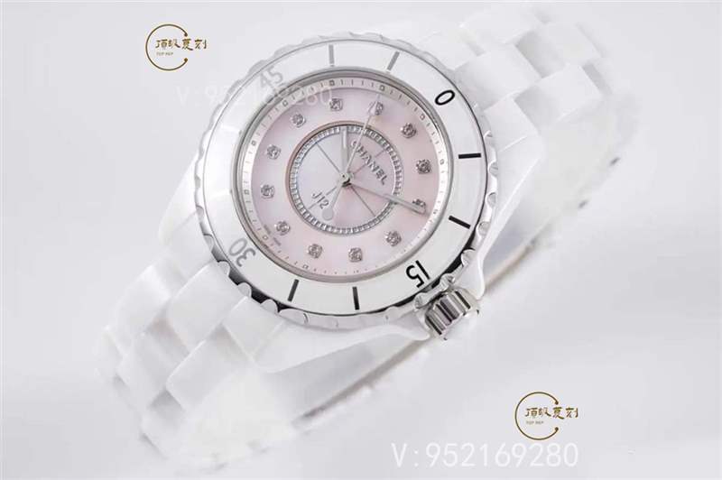 XF廠香奈兒J12系列陶瓷石英女士復(fù)刻表粉盤做工怎么樣-復(fù)刻表