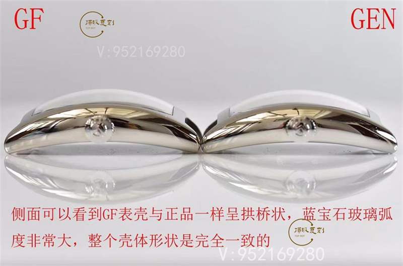 GF廠法穆蘭(法蘭克穆勒)Casablanca系列8880男士復刻表真假對比-復刻表