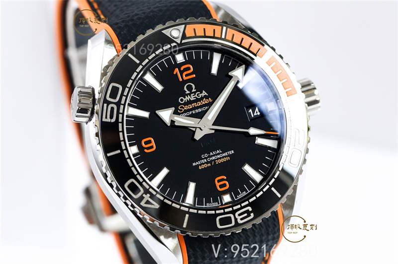 VS廠四分之一橙-VS廠歐米茄海馬四分之一橙復(fù)刻表與正品真假對比-復(fù)刻表