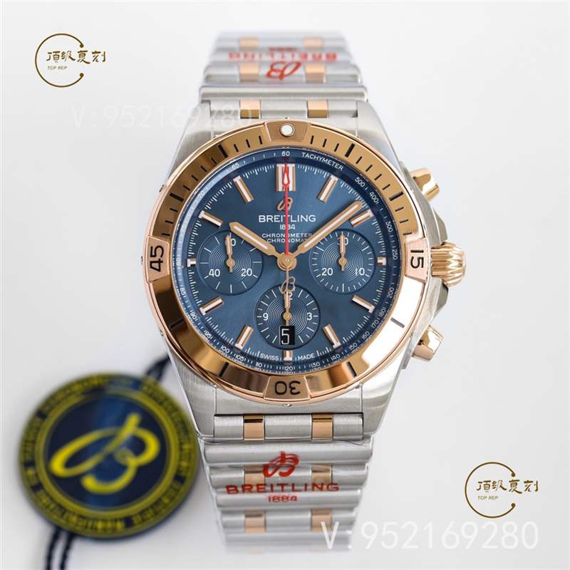 GF廠百年靈機械計時鋼王復刻表上新間金款做工怎么樣-復刻表