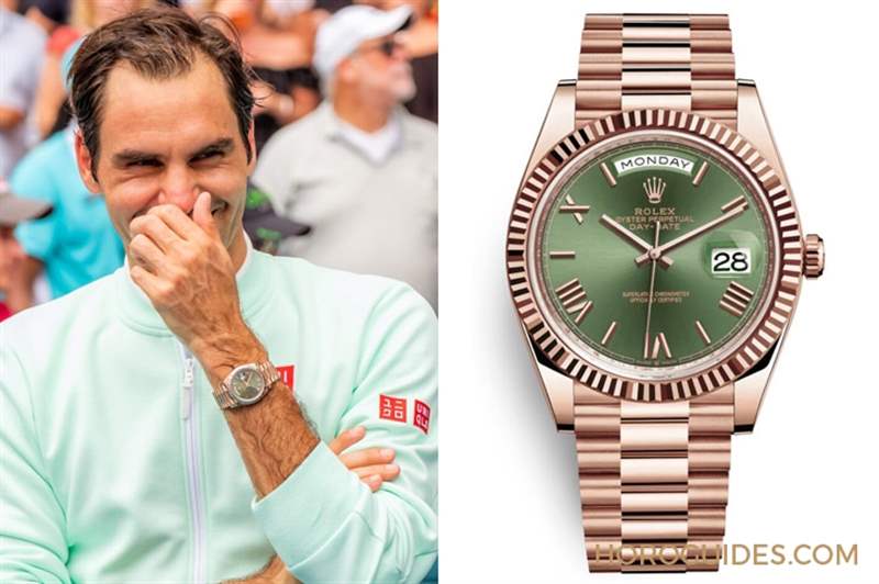 回顧那些高光時刻,Roger Federer費德勒與Rolex偕伴20年-復(fù)刻表