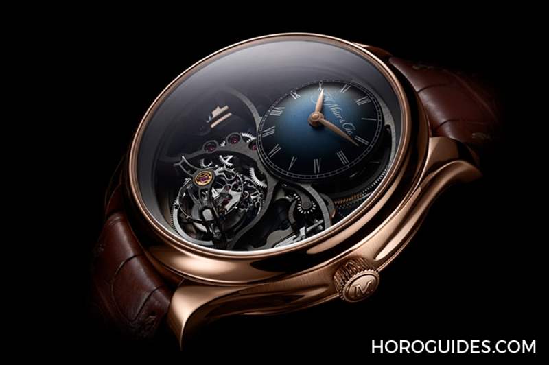 賀高登鐘表50周年! H. Moser & Cie.勇創者圓柱陀飛輪鏤空紀念腕表限量發行-復刻表