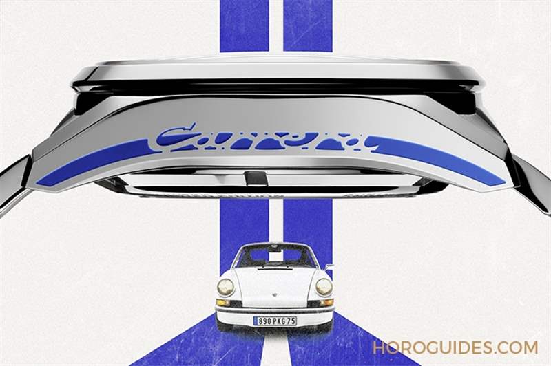 最速德國量產(chǎn)車問世50年,TAG Heuer推出Porsche 911 Carrera RS 2.7限量腕表傳神演繹-復刻表
