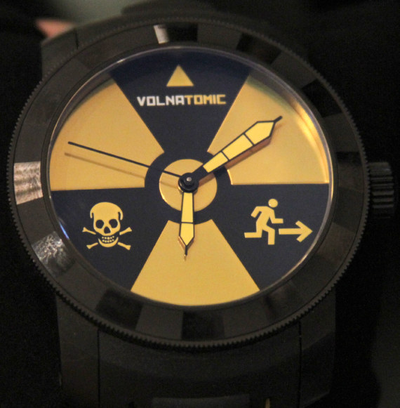Volna Volntatomic watch prototype Volna Volnatomic放射性藝術表盤的手表-復刻表