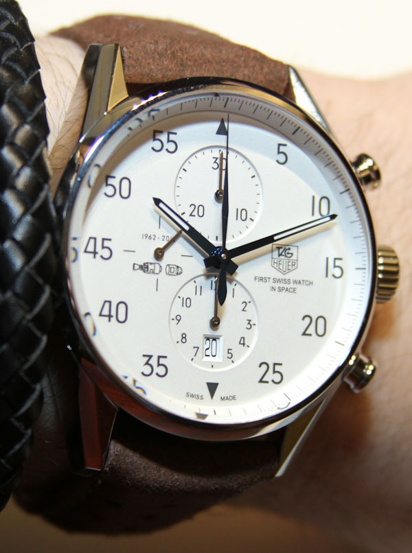 泰格豪雅Carrera Calibre 1887 SpaceX計(jì)時(shí)腕表上手體驗(yàn)-復(fù)刻表