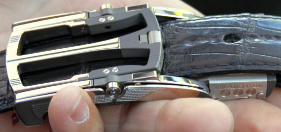 Roland Iten R8 MkII belt buckle 1 羅蘭伊騰R8 Mk.II豪華皮帶扣動手獨家-復刻表