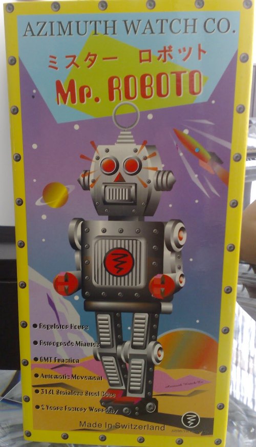 Azimuth羅博托Roboto先生手表 Azimuth羅博托Roboto先生手表-復(fù)刻表