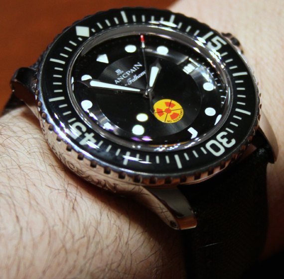 Blancpain Tribute o Fifty Fathoms Watch 3 ZF廠GF廠寶珀致敬五十噚生化危機(jī)腕表-復(fù)刻表