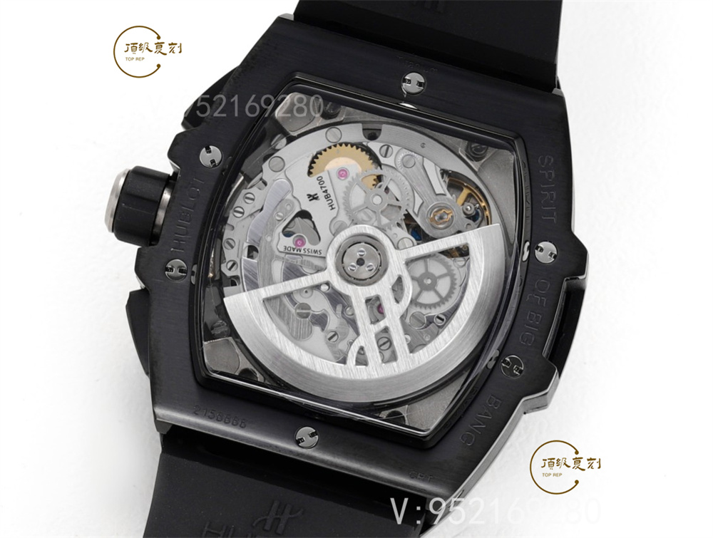 MS廠復(fù)刻宇舶Big Bang靈魂系列鏤空機械表做工怎么樣-復(fù)刻表