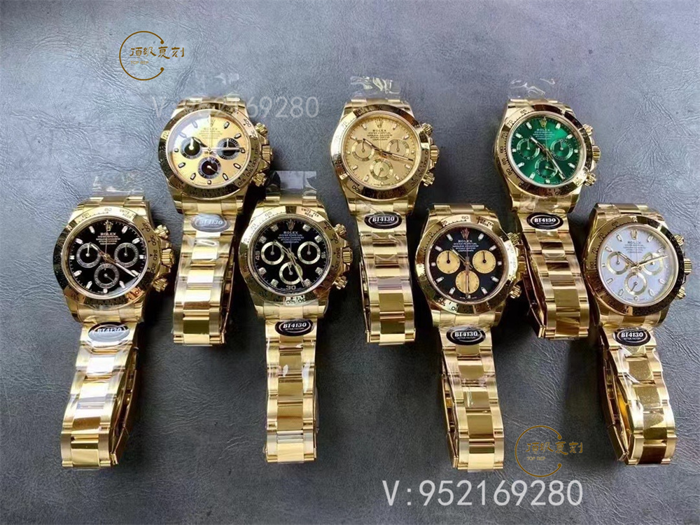 BT廠勞力士迪通拿玫瑰金(鍍金迪)4130機(jī)芯做工怎么樣-復(fù)刻表