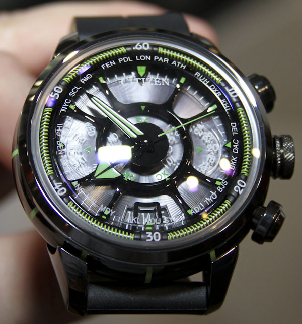 西鐵城 Ecodrive Satellite watch-5 西鐵城光動能衛星電波手表上手-復刻表