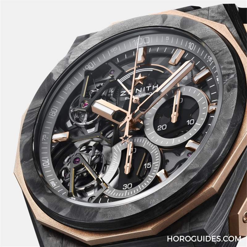 創(chuàng)新DEFY Extreme雙陀飛輪體現(xiàn)ZENITH計(jì)時(shí)大師至高地位-復(fù)刻表