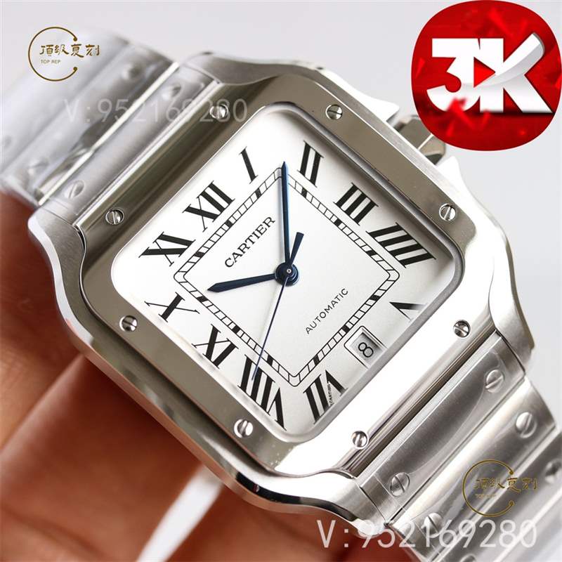 3K廠卡地亞山度士對比正品怎么樣,比V6廠、BV廠、GF廠更值得入手嗎-復刻表