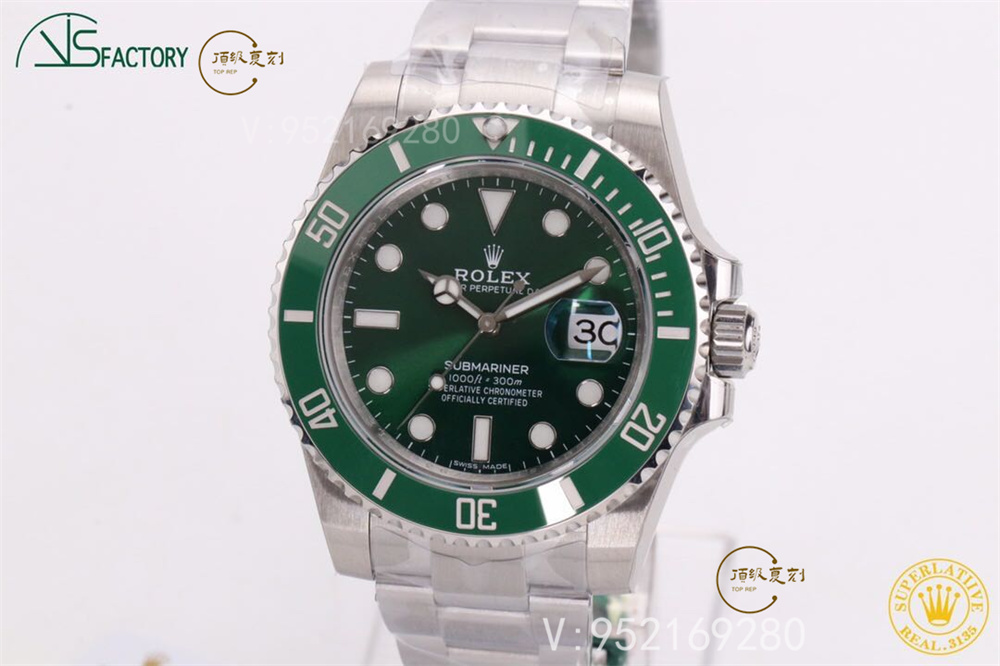 VS廠勞力士綠水鬼怎么能分辨,圈口細節(jié)做工好不好-復刻表