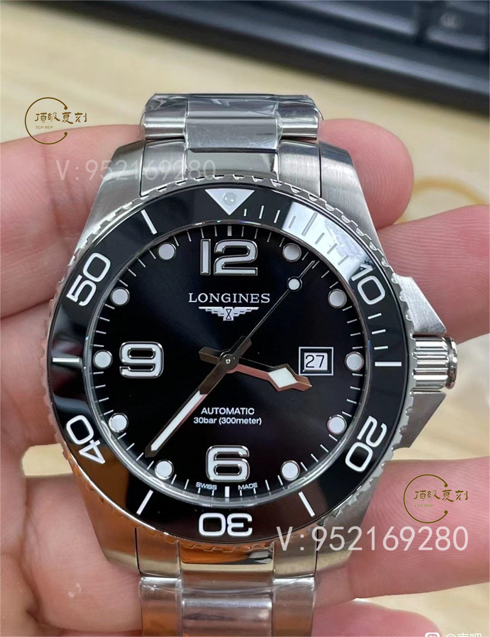 VS廠(SBF廠)浪琴康卡斯43mm做工怎么樣對比ZF廠康卡斯那個好-復(fù)刻表