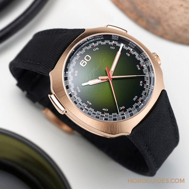 H. Moser & Cie. Streamliner亨利幕時(shí)極速者首見橡膠表帶款!-復(fù)刻表