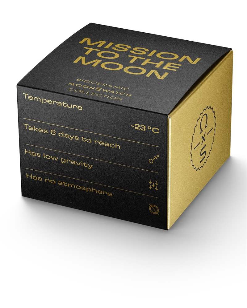 Mission to Moonshine? Gold在5月時SWATCH進一步增加販售店點(全球19間店),同時也小小改動了手表,將秒針針尖的夜光物料從白色改成粉紅色。 (IG@swatch) OMEGA MoonSwatch第5波!Moonshine大秒針有新「驚喜」你buy嗎?-復刻表