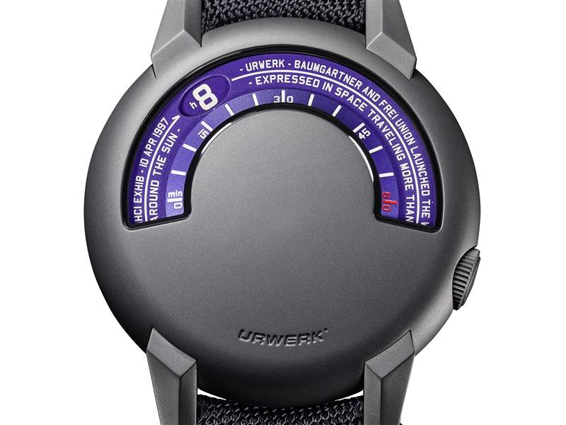 Urwerk與美國藝術家Cooper Jacoby合作推出UR-102 reloaded獨一款腕表:熱變色表盤 Urwerk與美國藝術家Cooper Jacoby合作推出UR-102 reloaded獨一款腕表:熱變色表盤-復刻表