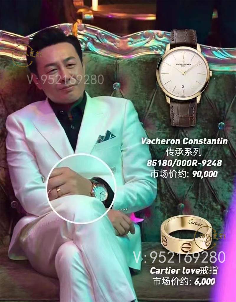 高啟強(qiáng)同款江詩丹頓傳承85180復(fù)刻表MKS廠做工好嗎,細(xì)節(jié)怎么樣-復(fù)刻表