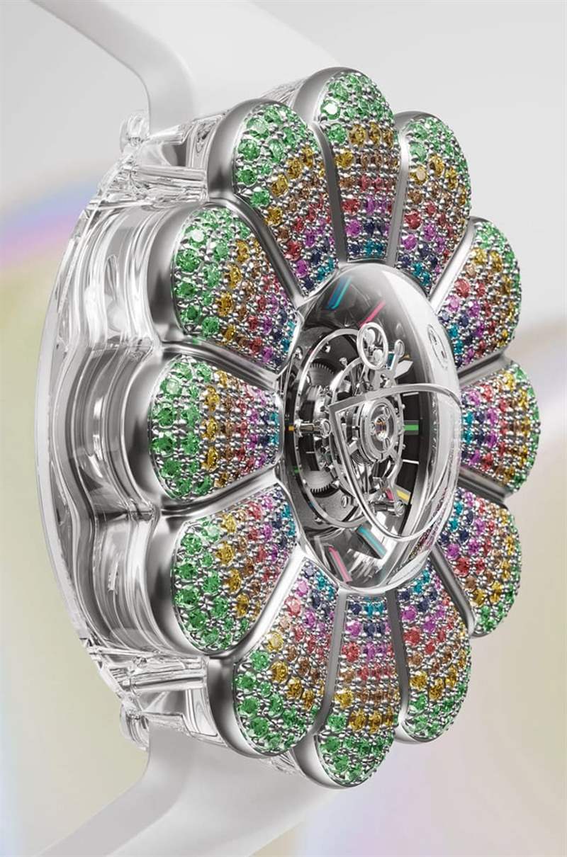 宇舶X村上隆驚人之舉「微笑之花陀飛輪」-復刻表