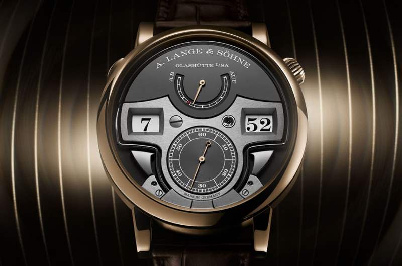 朗格Zeitwerk十進制三問表改采品牌獨家蜂蜜金材質亮相-復刻表