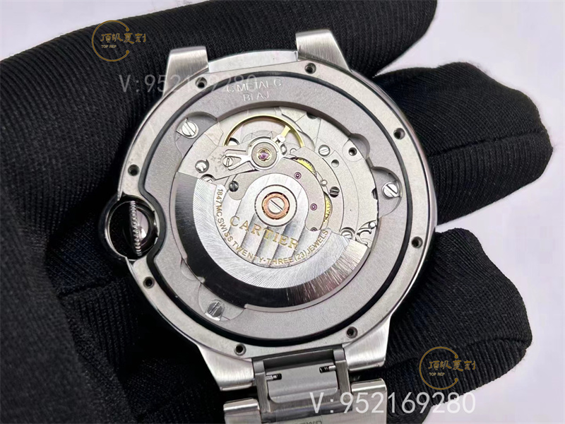 CH廠(chǎng)卡地亞40mm藍(lán)氣球快拆表帶做工值得入手嗎-復(fù)刻表