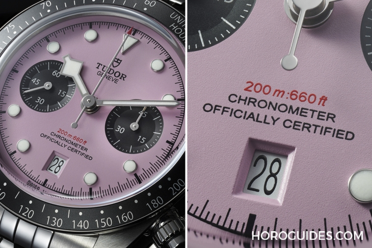 TUDOR - 顛覆傳統(tǒng)的粉紅熊貓！帝舵表TUDOR 發(fā)表Black Bay Chrono