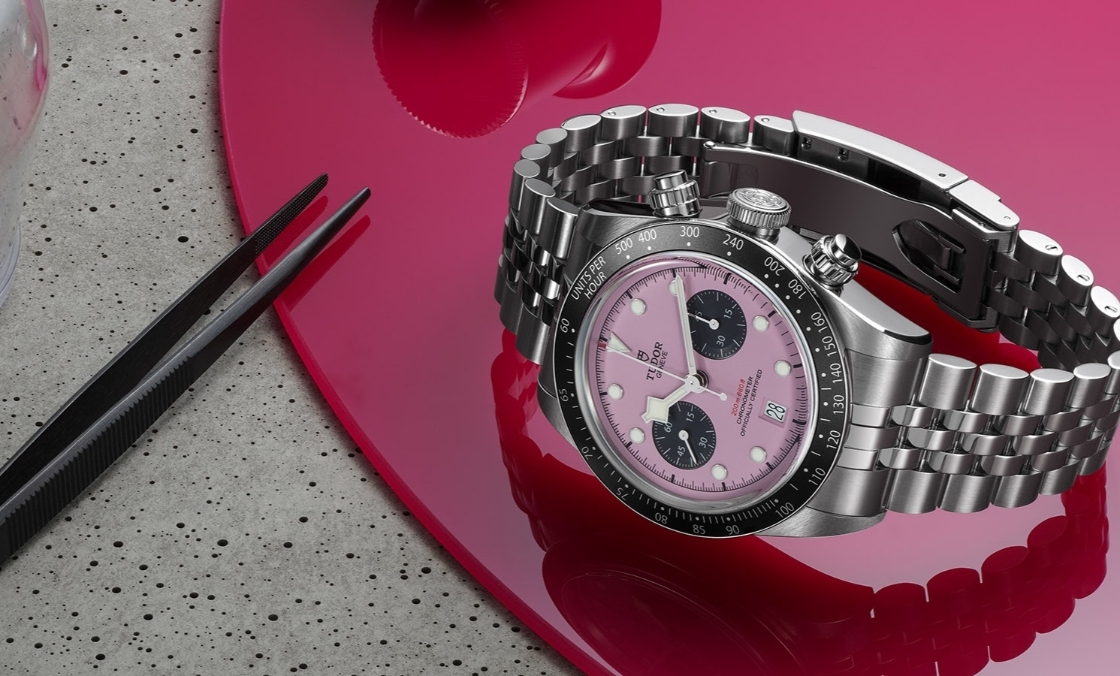TUDOR - 顛覆傳統(tǒng)的粉紅熊貓！帝舵表TUDOR 發(fā)表Black Bay Chrono 'Pink'粉紅表盤計(jì)時(shí)碼表