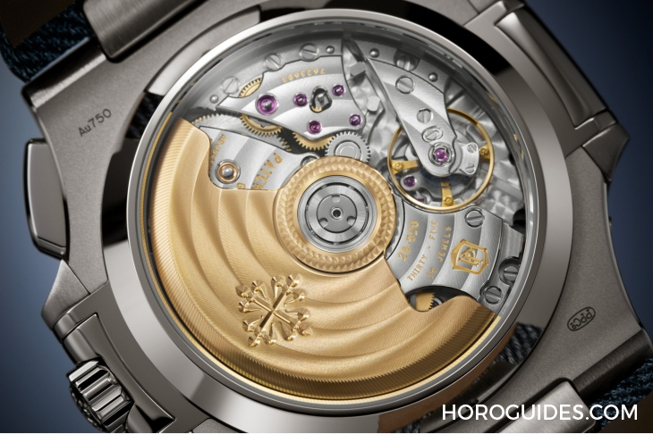 乳光藍灰面活力風，復雜功能運動表齊換色｜PP百達翡麗Nautilus、Aquanaut新款-復刻表