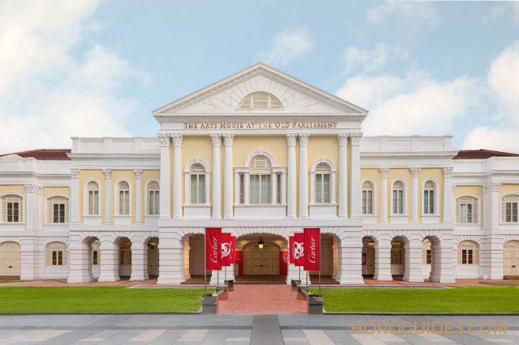 歡慶卡地亞Carteir Trinity 100周年,新加坡站-復刻表