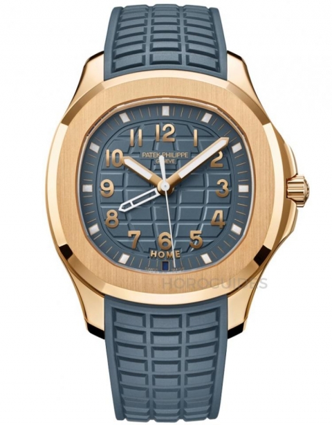 PATEK PHILIPPE - NAUTILUS - 5980/60G-001 - 年輕活力風(fēng)的表王！ 盤點(diǎn)PATEK PHILIPPE百達(dá)翡麗藍(lán)灰色調(diào)腕表